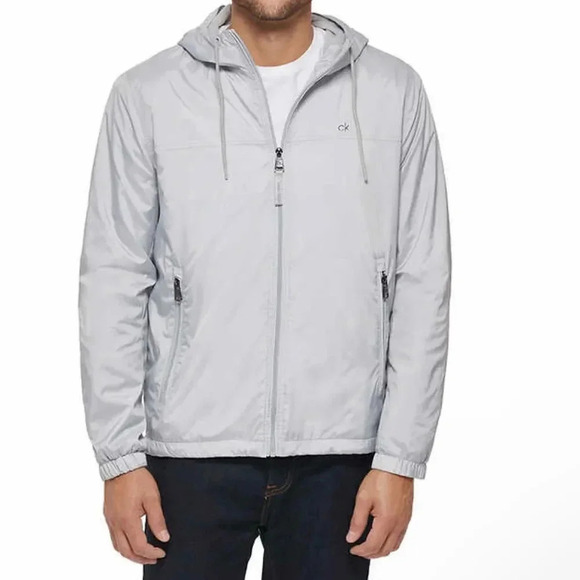 Calvin Klein Mens Lightweight Windbreaker - Picture 1 of 7